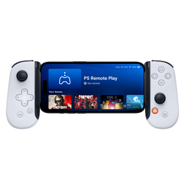 Backbone One - PlayStation Edition (USB-C) - Mobile Gaming Controller for Android and iPhone 15 Series - 2nd Generation - White