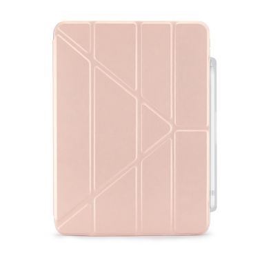Pipetto Case iPad 11-inch (A16) / 10.9-inch (10th Gen) Origami No.3 | Pencil - Metallic Pink