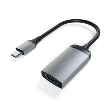 Satechi Adapter | USB-C to HDMI 4K 60Hz | Aluminum - Space Grey