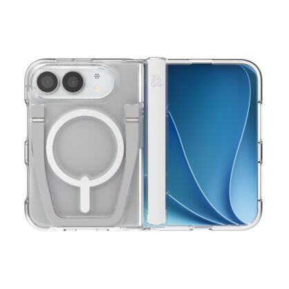 Zagg Case iPhone Duo | Crystal Palace Snap & Kickstand - Clear