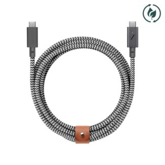 Native Union BELT PRO Cable (USB-C to USB-C) - Zebra