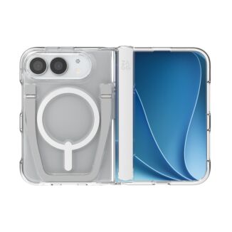 Zagg Case iPhone Duo | Crystal Palace Snap & Kickstand - Clear
