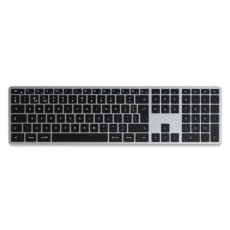 Satechi Keyboard | Wireless Bluetooth 5.0 | Rechargeable USB-C | Illuminated Keys - Space Grey