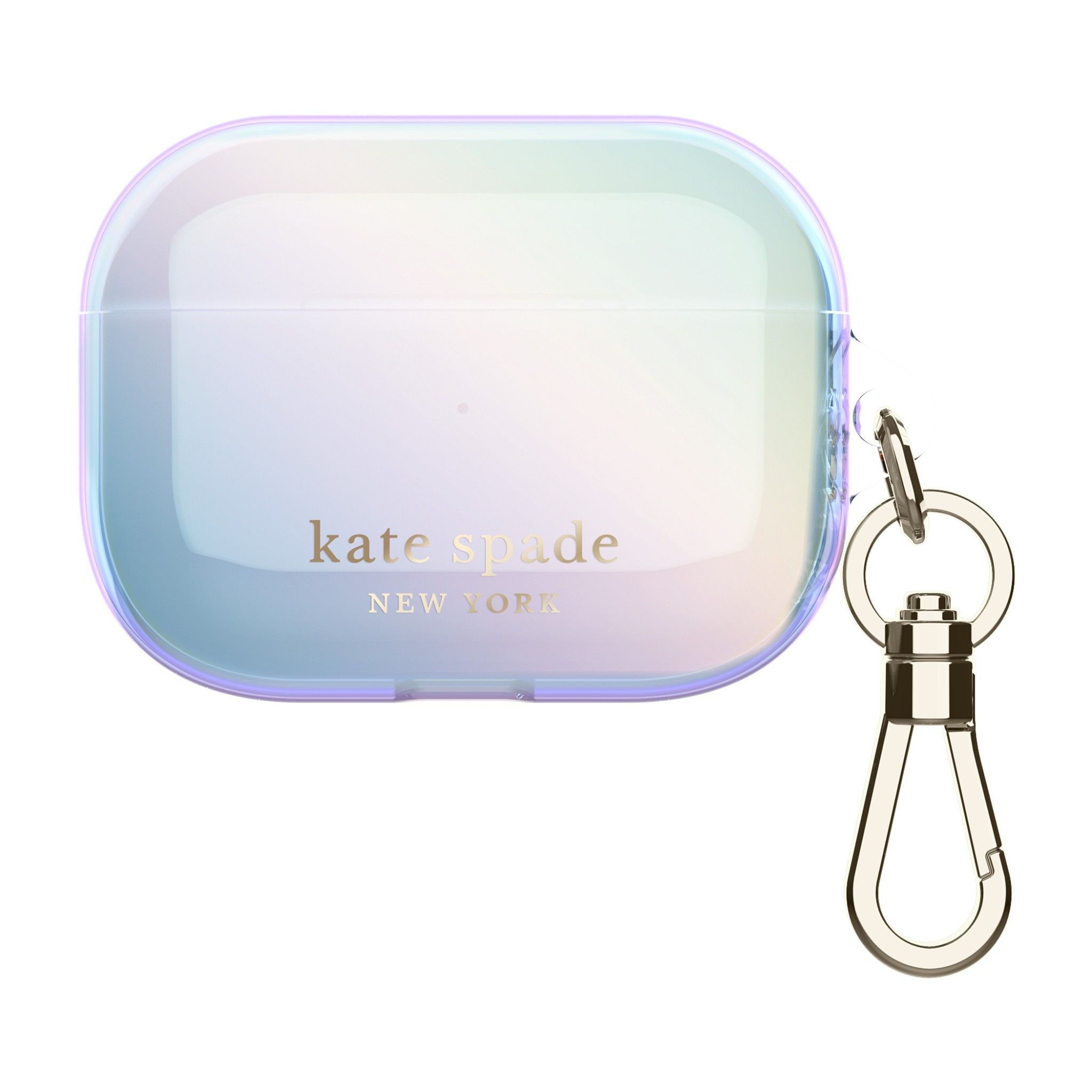 Kate Spade AirPods Pro Case - Iridescent/Gold Foil Logo | Select UK