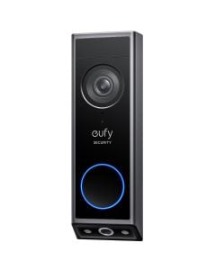 Eufy Video Doorbell 2K Battery Powered Home Base 2 | UK and EU Plug - Black