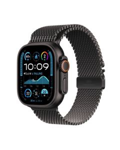 Apple Watch Ultra 2 GPS + Cellular 49mm Black Titanium Case with Black Titanium Milanese Loop