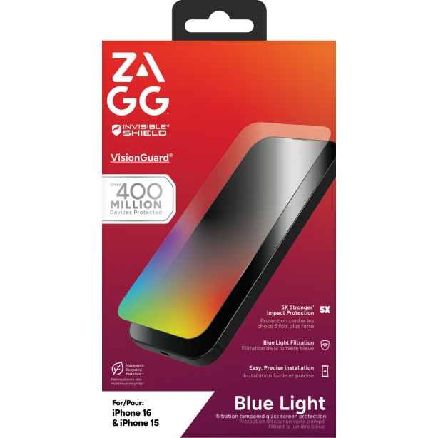 Zagg screen protector discount