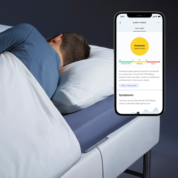Withings Sleep Analyzer - Klinisch gevalideerde slaaptracker onder de