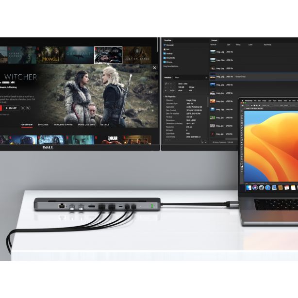 Satechi Docking Station | Dual Dock Stand - Space Grey