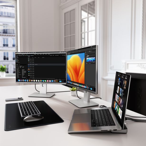 Satechi Docking Station | Dual Dock Stand - Space Grey