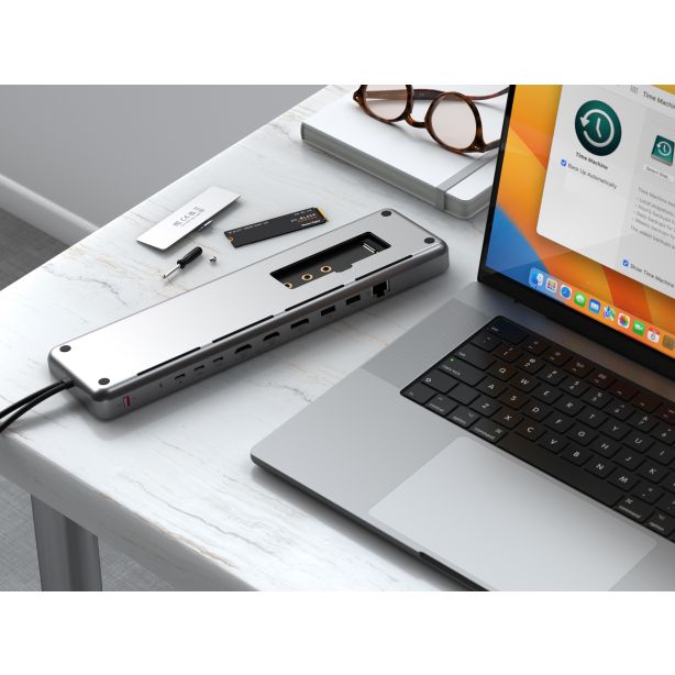 Satechi Docking Station | Dual Dock Stand - Space Grey