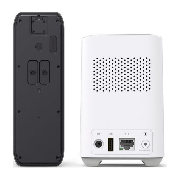 Eufy Video Doorbell 2K Battery Powered Home Base 2 | UK and EU Plug - Black