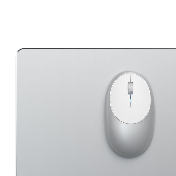 Satechi Mouse | Wireless Bluetooth 5.0 | USB-C Rechargeable - Silver