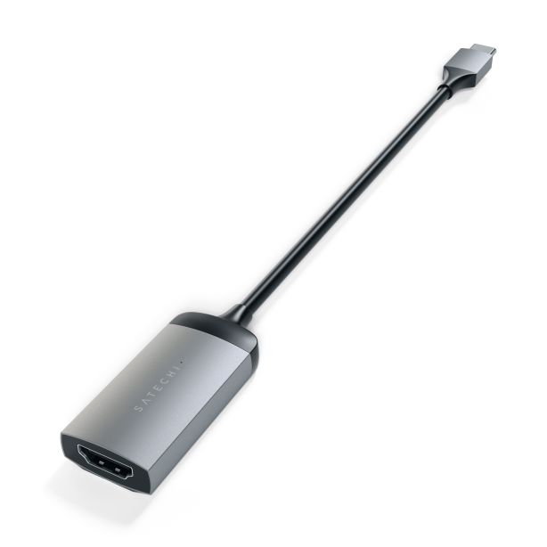 Satechi Adapter | USB-C to HDMI 4K 60Hz | Aluminum - Space Grey