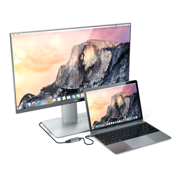 Satechi Adapter | USB-C to HDMI 4K 60Hz | Aluminum - Space Grey
