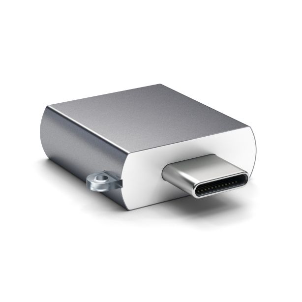 Satechi Adapter | USB-A 3.0 to USB-C | Aluminum - Space Grey