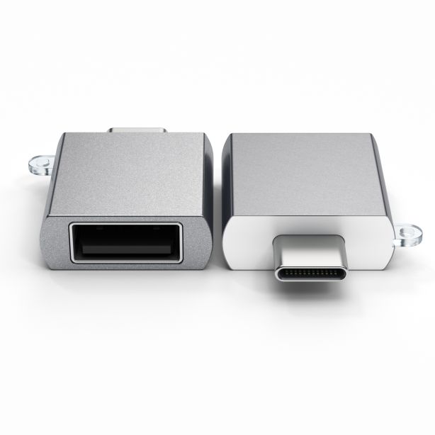 Satechi Adapter | USB-A 3.0 to USB-C | Aluminum - Space Grey