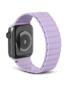 Decoded Silicone magnet Traction Strap Lite for Apple Watch 41/40/38mm - Lavender