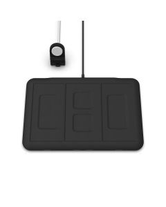 mophie-4-in-1 Wireless Charging mat - Black