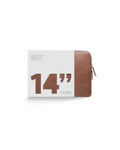 TRUNK 14" MacBook Pro Leather Sleeve - Brown