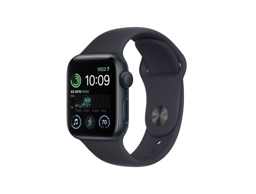 Apple Watch SE (2nd Gen) GPS 40mm Midnight Aluminium Case with Midnight Sport Band - Regular