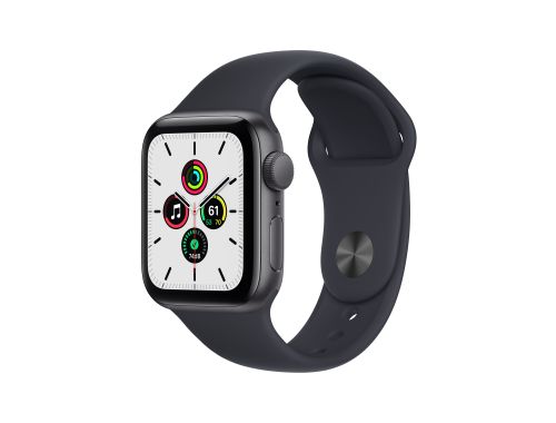 Apple Watch SE 40mm Space Grey with Midnight Sport Band