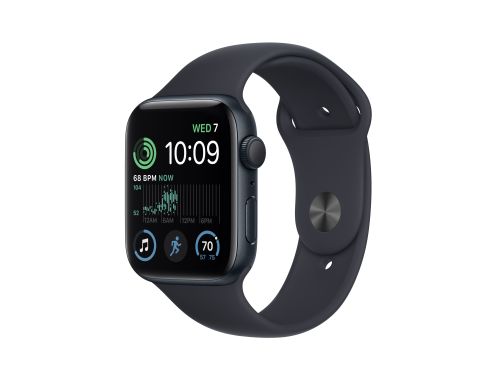 Apple Watch SE (2nd Gen) GPS 44mm Midnight Aluminium Case with Midnight Sport Band - Regular