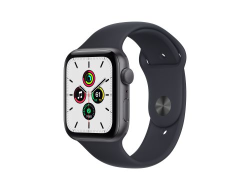 Apple Watch SE GPS 44mm Space Grey Aluminium Case with Midnight Sport Band