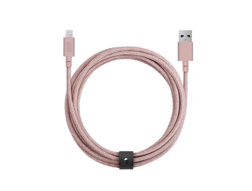 Belt Cable XL 3m - Rose - Native Union