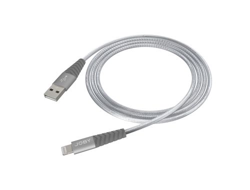 JOBY AluBraid USB-A to Lightning Cable - 1.2M - Space Grey