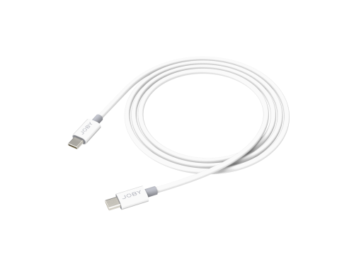 JOBY USB-C to USB-C Cable - 2M - White