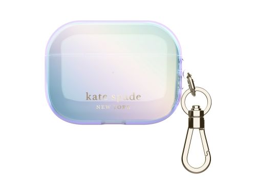 Kate Spade New York - AirPods Pro Case - Iridescent/Gold Foil Logo