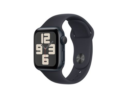 Apple Watch SE (2nd Gen) GPS 40mm Midnight Aluminium Case with Midnight Sport Band - M/L