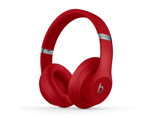 Beats Headphones Wireless Studio3 Over Ear - Red