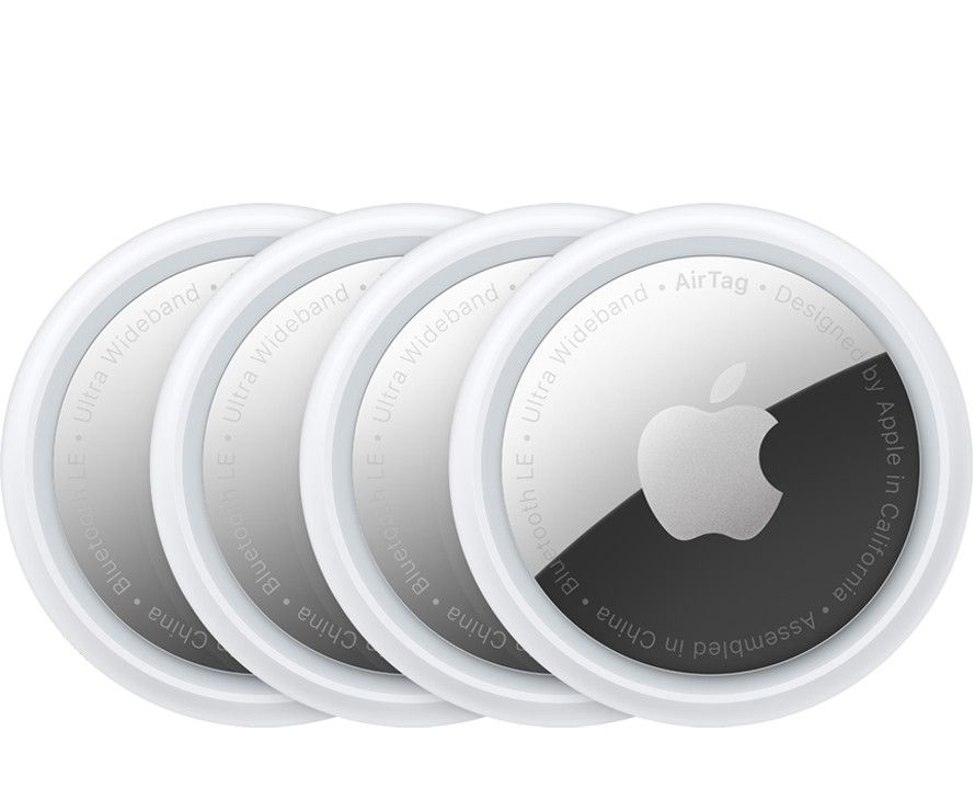 Apple AirTag 4 pack（使用感、傷多数あり）4個セット _a_i_airtag-4pack-select-