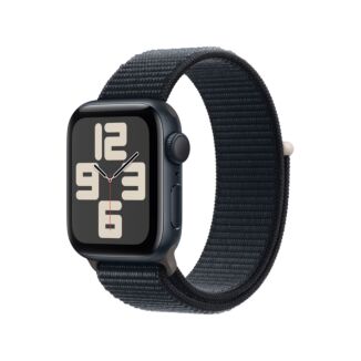Apple Watch SE (2nd Gen) GPS + Cellular 40mm Midnight Aluminium Case with Midnight Sport Loop