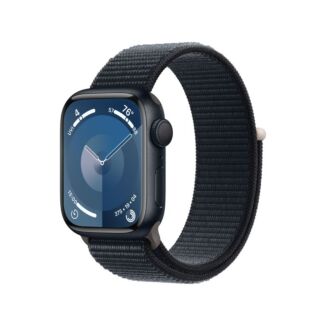 Apple Watch Series 9 GPS + Cellular 45mm Midnight Aluminium Case with Midnight Sport Loop