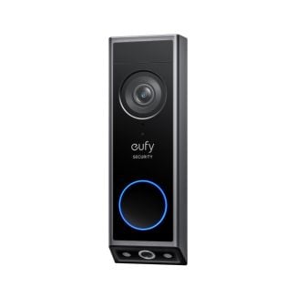 Eufy Video Doorbell 2K Battery Powered Home Base 2 | UK and EU Plug - Black