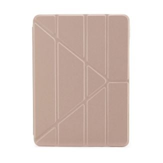 Pipetto Metallic Origami Case - iPad Air 10.9 (2022/2020) - Rose Gold