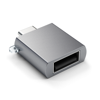 Satechi Adapter | USB-A 3.0 to USB-C | Aluminum - Space Grey