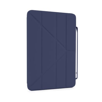 Pipetto Case iPad 11-inch (A16) / 10.9-inch (10th Gen) Origami No3 | Pencil - Dark Blue