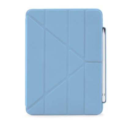 Pipetto Case iPad 11-inch (A16) / 10.9-inch (10th Gen) Origami No.3 | Pencil - Light Blue