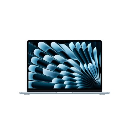 MacBook Air 13-inch, Apple M4 chip, 10C CPU, 8C GPU, 16GB UM, 256GB SSD - Sky Blue
