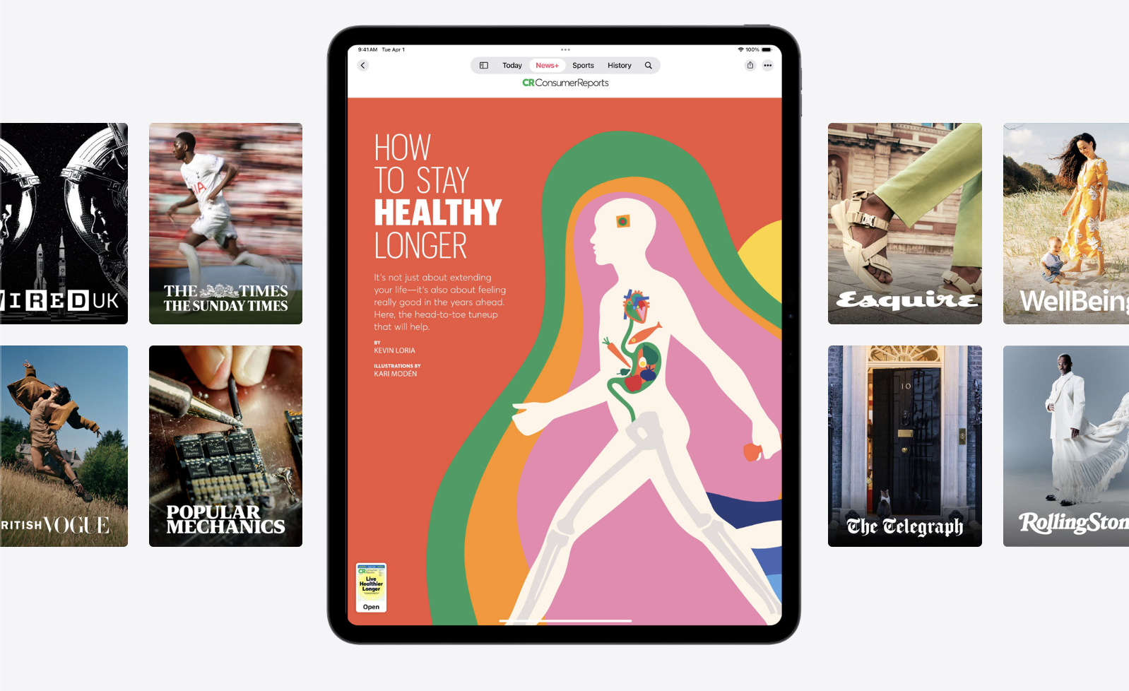 Apple News banner images