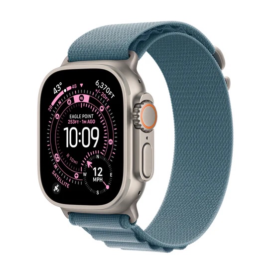 Apple Watch Ultra 3 with Alpine Loop
