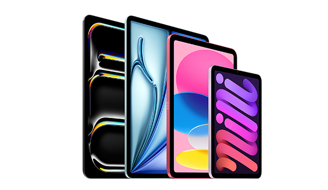 iPad, iPad Air, iPad Pro family image