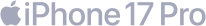 Apple iPhone 17pro logo