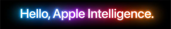 Apple intelligence logo