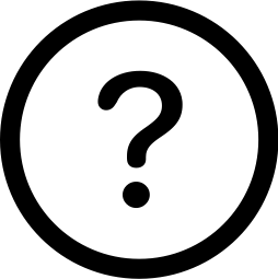Apple question mark icon