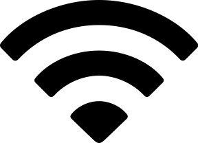 Apple icon of wifi symbol